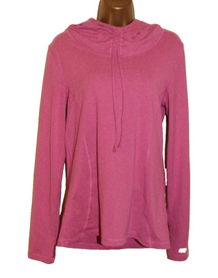 Dry Fit Active Wear Hoodie Rosa Pullover Training Top Sweatshirt M 12 Langarm
