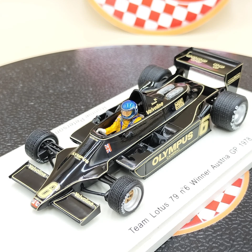 SPARK 1/43 Team Lotus 79 #6 Winner Austria GP 1978 Ronnie Peterson S1849 - Image 2 of 4