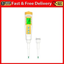 Food Ph Meter with Extra Ph Replaceable Probe,Digital Ph Tester for Sourdough an