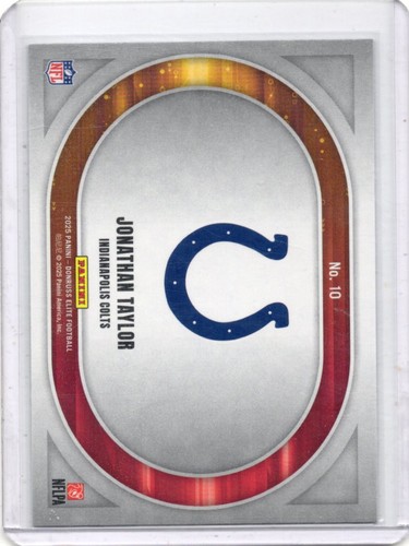 2025 Panini Donruss Elite - Full Throttle Jonathan Taylor #10 Green Colts - Picture 2 of 2