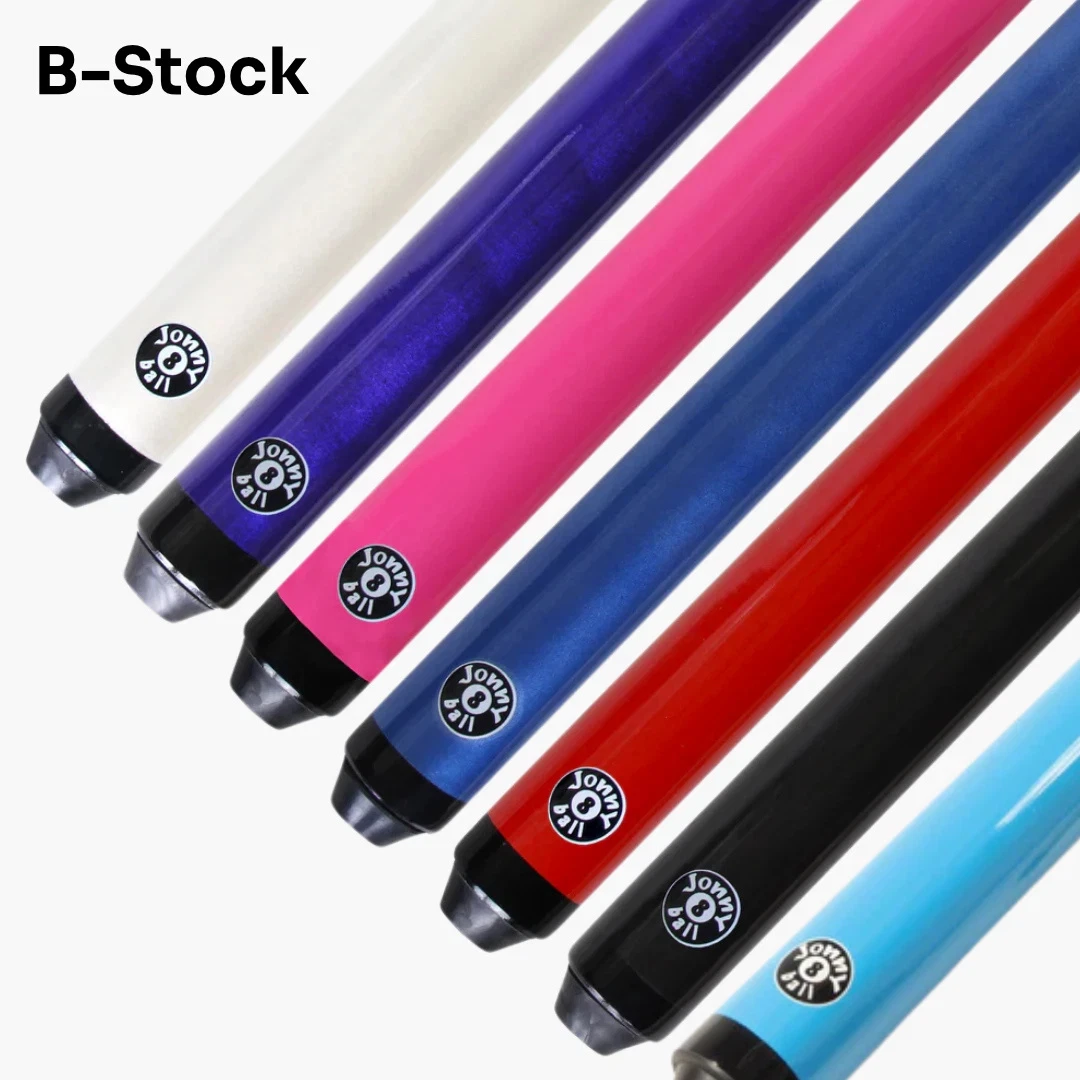 Jonny 8 Ball COMBI Length Adjustable 5 Piece Ash Snooker Pool Cue 9mm Tip