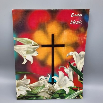 Vintage Ideals Easter 1960 Magazine Vol.17 No.1 March Poetry Poems Family