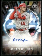 2023 Topps Transcendent Collection Logan O'Hoppe VIP Party Autograph 13/23
