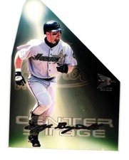2020 Pacific Prism Center Stage Die Cut - Jeff Bagwell (#9)  Houston Astros