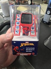 Spider-Man Into the Spider-Verse Interactive Square Digital Kids Watch Red