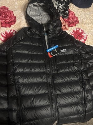 Columbia Titanium Arctic Cord Down Puffer Jacket Black S Hooded Compressible