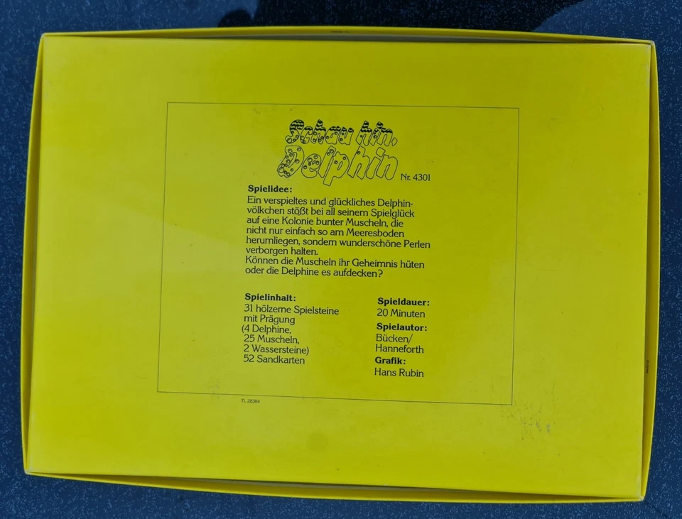 Schau hin, Delphin - HABA 1989 - für 2-6 Spieler ab 5 Jahren - Bild 2 von 3