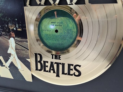 Pantalla LP Beatles corte láser edición limitada oro o platino - Imagen 5 de 7