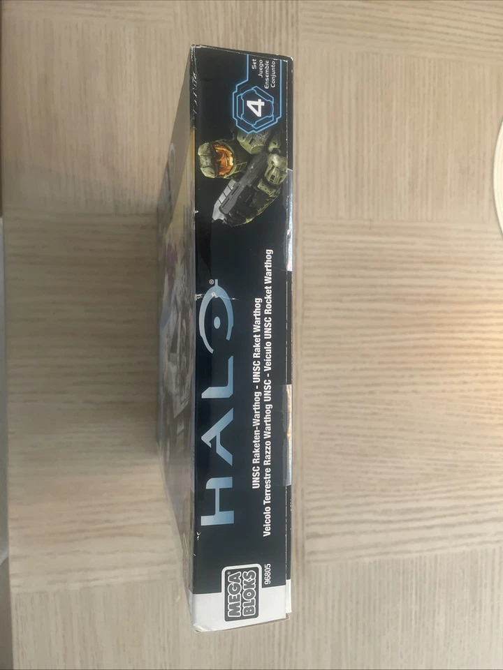 MEGA BLOKS HALO UNSC Rocket Warthog 96805 New in Sealed Box- Minor Damage To Box - Image 3 of 4