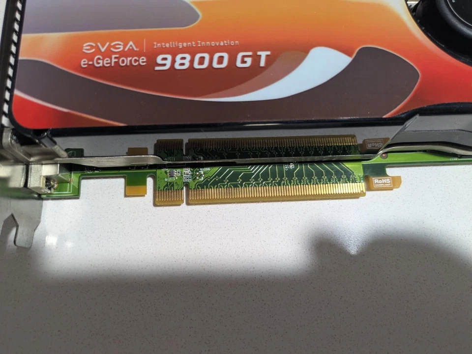 EVGA NVidia GeForce 9800GT 512GB PCI-E Video Card 512-P3-N982-B2 - Image 2 of 4