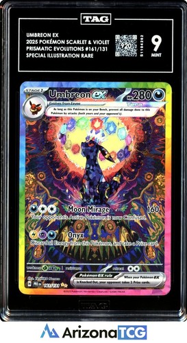 Umbreon ex graded TAG 9 for sale on eBay