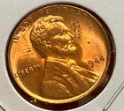 1944-P Lincoln Wheat Cent Penny GEM RED BU From an Original Bank Roll