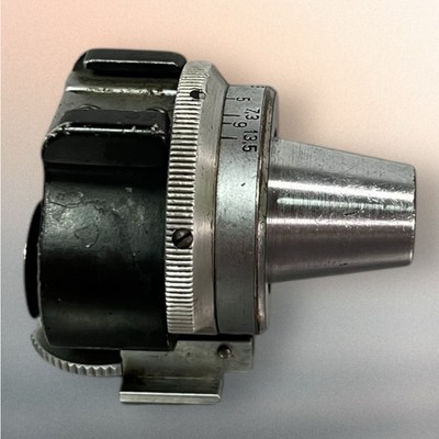 E.LEITZ WETZLAR BLACK UNIVERSAL VIEW FINDER For LEICA RANGEFINDER