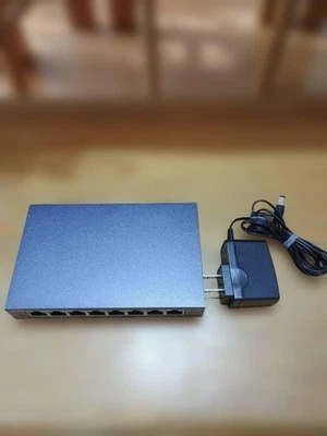 Commutateur réseau Gigabit Ethernet TP-Link TL-SG508 8 ports 10/100/1000 Mbps... - Photo 1/4