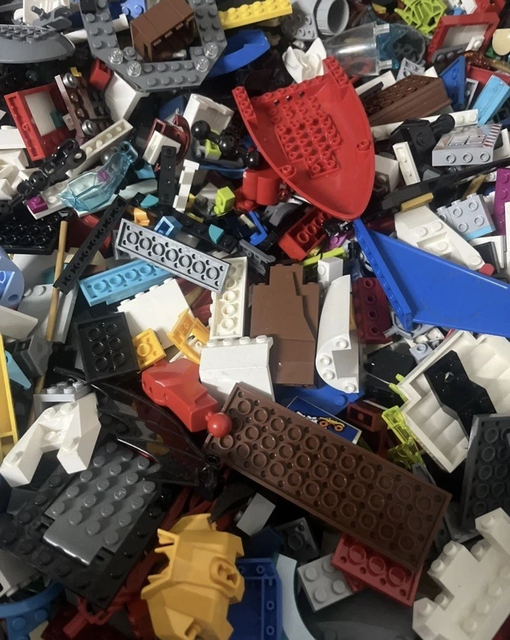 10KG x9500pcs! LEGO BUILDING PACKS! GREAT MIX BULK LEGO - image 2 of 2