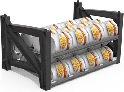 SHELF RELIANCE Can Organizer Pantry Storage Rack CANSOLIDATOR MAX 60 Canned Food