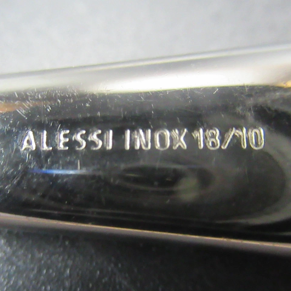 Alessi Edelstahl Kuchengabel Serie Nuovo Milano Ettore Sotsass Design 16,3cm - Bild 4 von 4