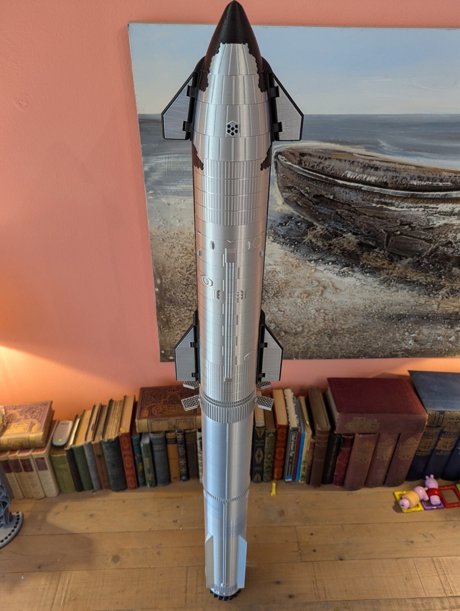 Massive SpaceX Space X Starship Star Ship, MOST DETAILED EXCLUSIVE