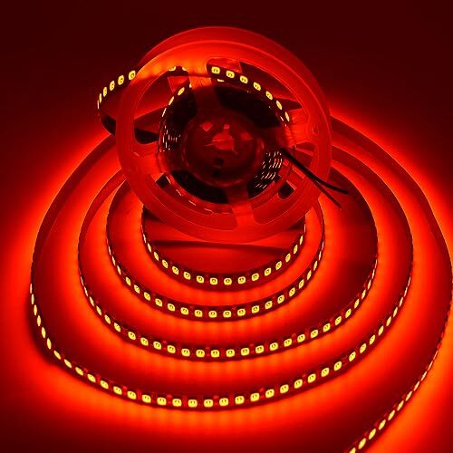 Led Strip Lights 16.4ft Smd 5050 600 Leds Light Strips 15000lm Flexible Dc 12v N-image