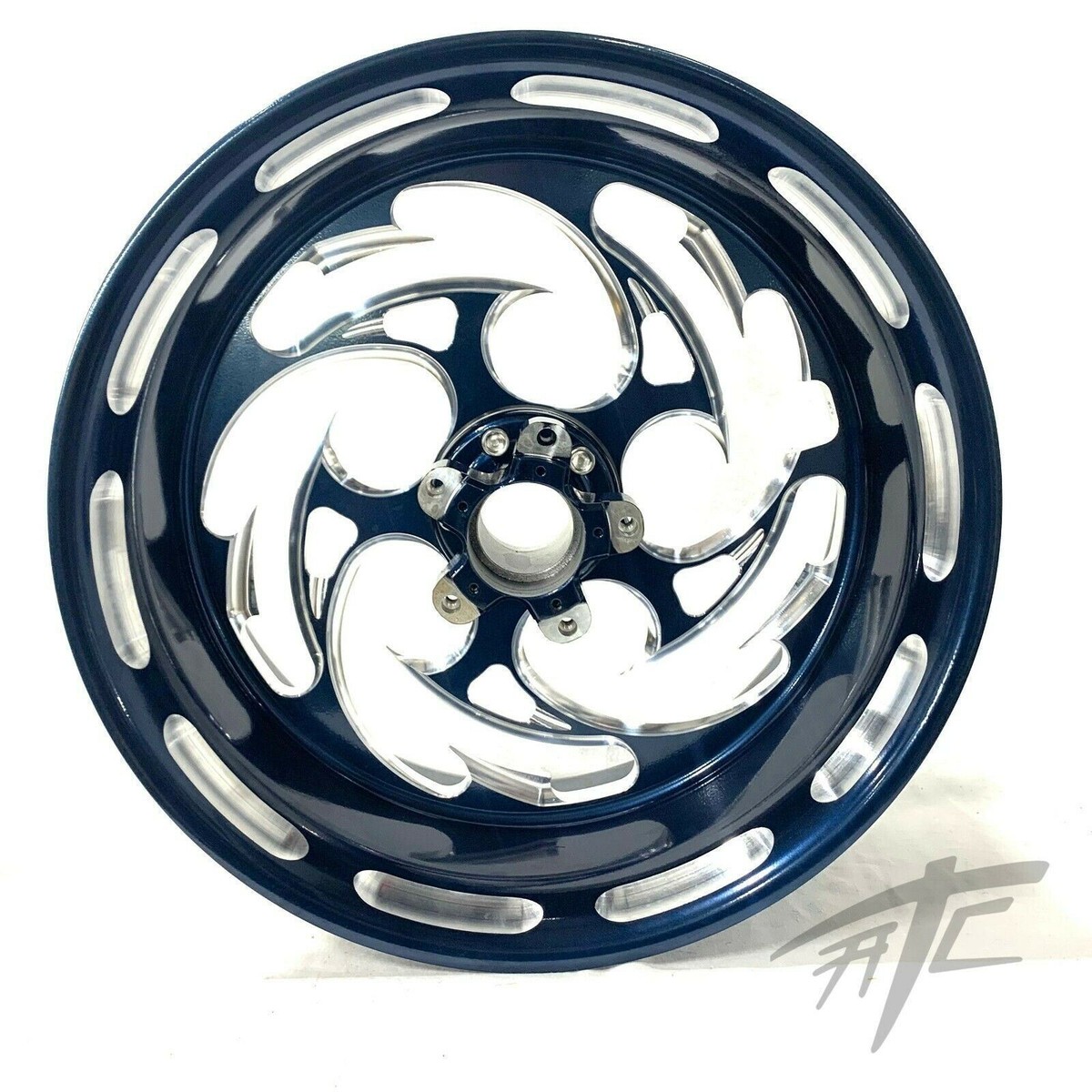 360 FAT TIRE KIT MISTY MIDNIGHT WHEELS BLACK ARM 12-22 KAWASAKI