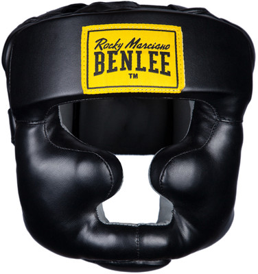 Benlee FULL PROTECTION PU Headguard, Jochbeinschutz und Kinnschutz. Boxen, MMA