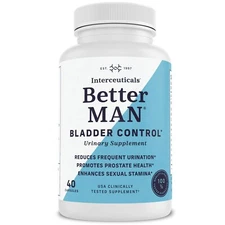 BetterMAN 3-in-1 Supplement - Improves Bladder Control* Prostate Health*