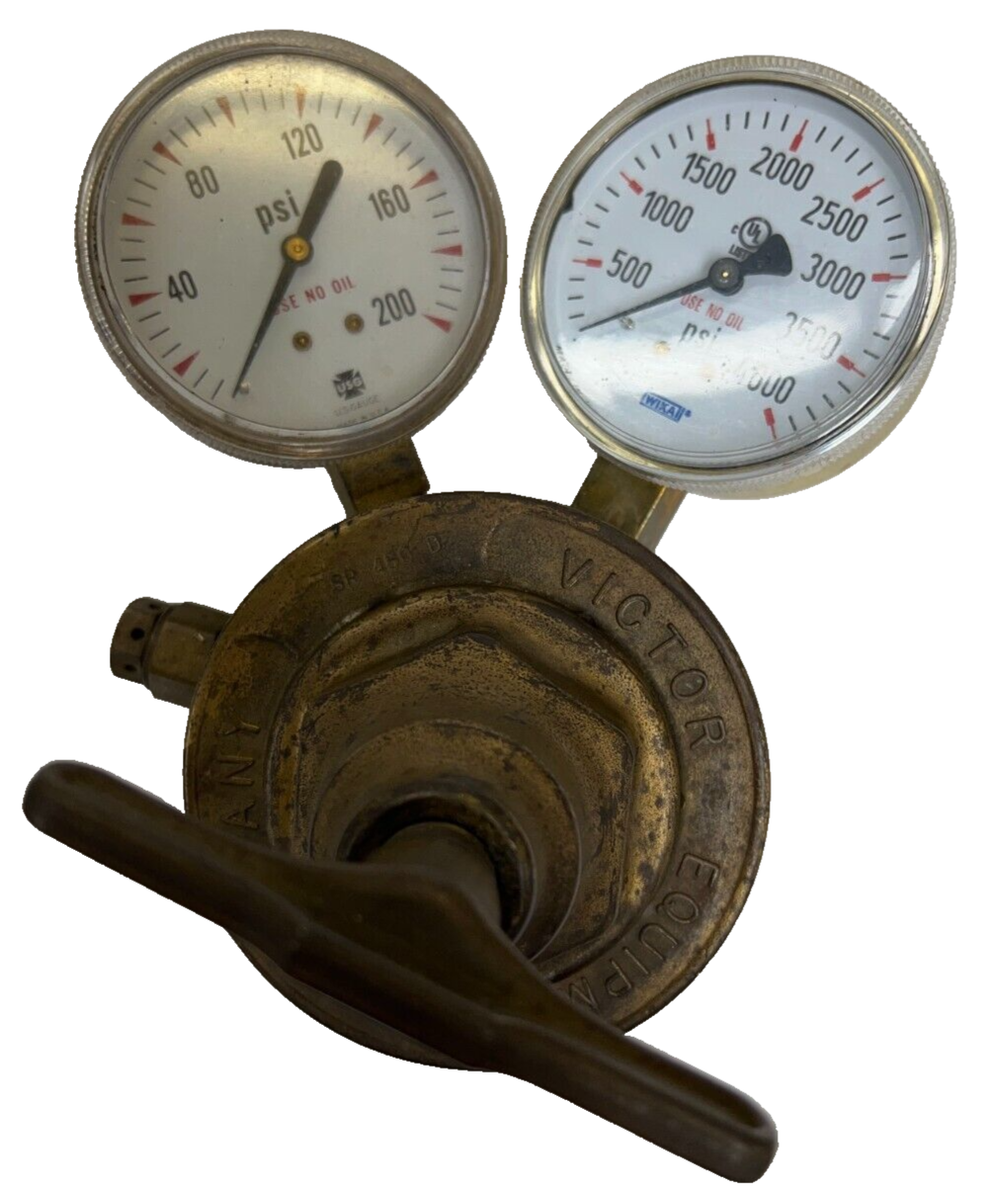 VICTOR SR450 D HEAVY DUTY OXYGEN REGULATOR 5-125PSIG | eBay