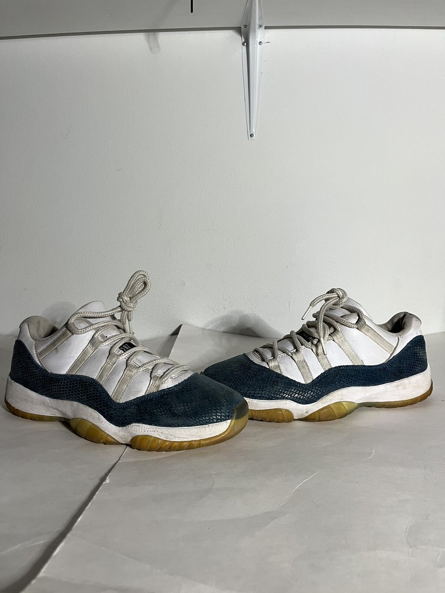 JORDAN RETRO 11 LOW SNAKE SKIN NAVY 2019 SIZE CD6846-102 Restoration  Project