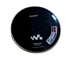 SONY D-NE730 Walkman Portable CD Player Black Good