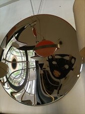 Large Concave Mirror Design Bronze Iron Frame With Brass Nails Large Concave Mirror Design Bronze Iron Frame With Brass Nails