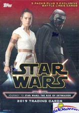 2019 Topps Star Wars Journey to the Rise of Skywalker EXCLUSIVE Blaster Box! 