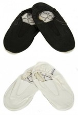 SG Scarpette ginnastica ritmica da bambina bimba junior in pelle con doppio fond