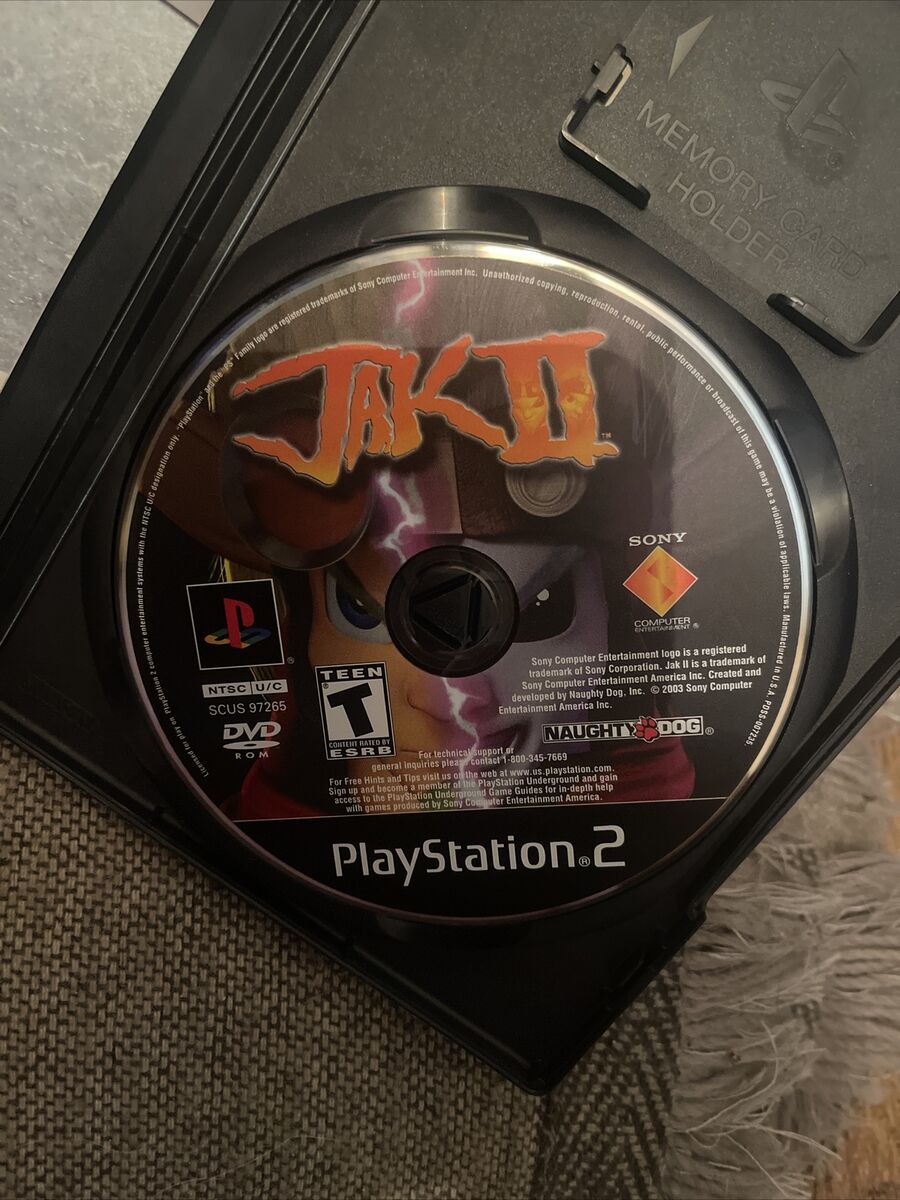 Jak II for Playstation 2 PS2 Complete w/ Manual Black Label Jak II for Playstation 2 PS2 Complete w/ Manual Black Label