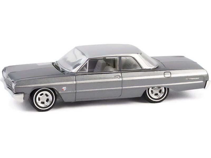 CHEVROLET Bel Air - 1964 - dark grey - Greenlight 1:64 | eBay