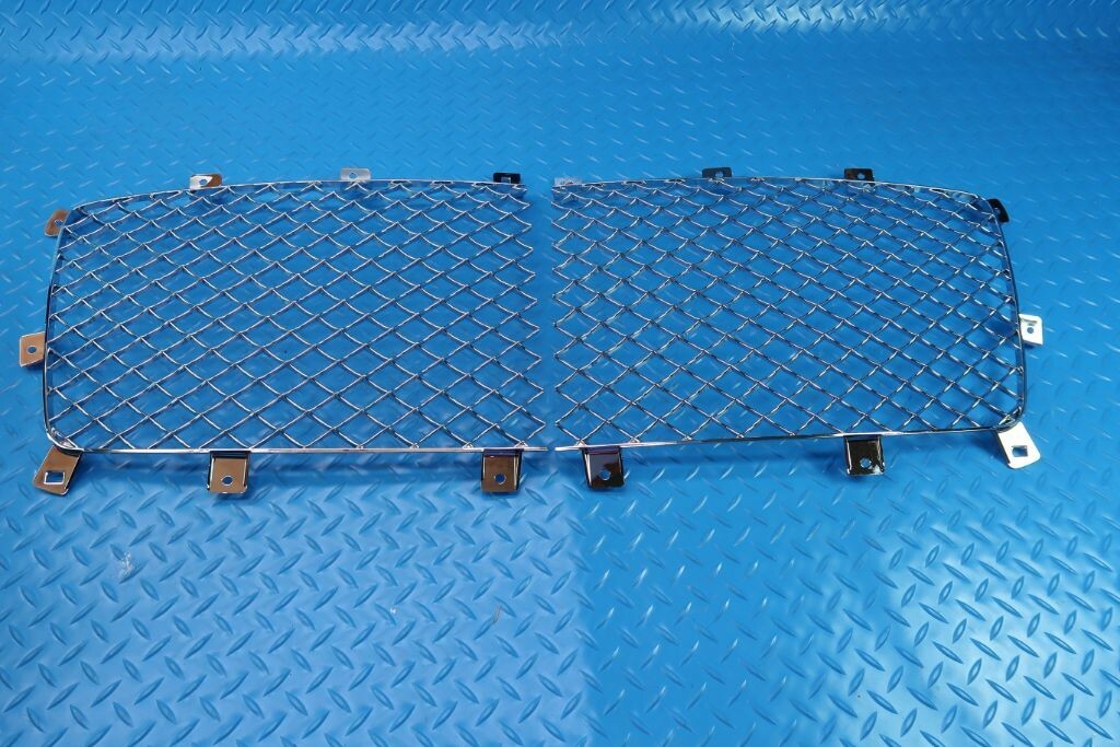 Bentley Bentayga front center grille inserts + chrome trim #9895