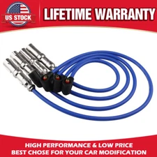 For Volkswagen Jetta 2.0L L4 (2001-2010) Ignition Spark Plug Wires 8MM, 4-Pieces