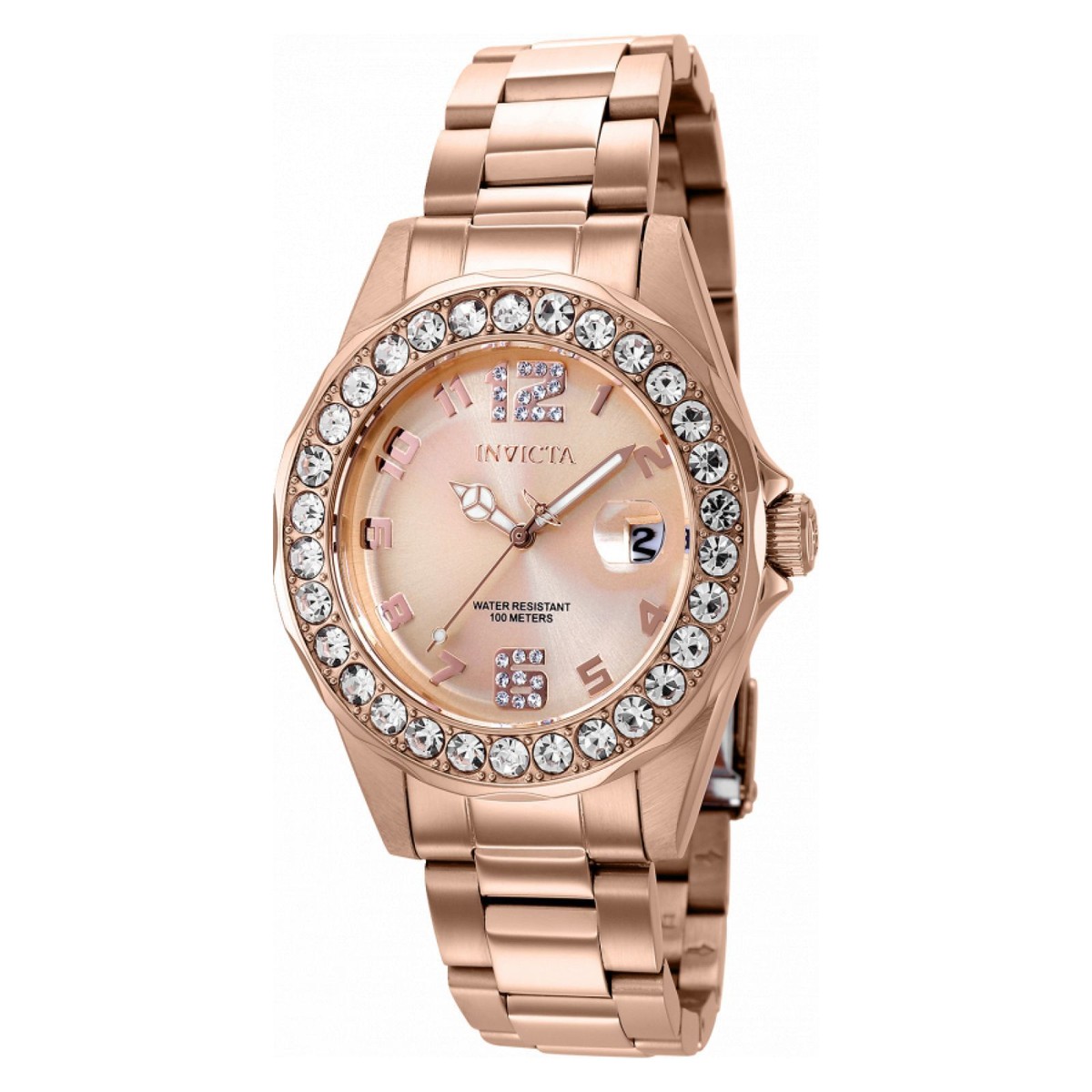 Watch Invicta 37698 Pro Diver Women 38mm Stainless steel