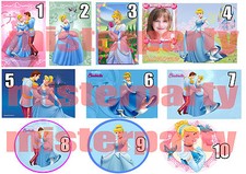 Cialda - Ostia per torte Cenerentola Anche tonda e personalizzabile Anche A3