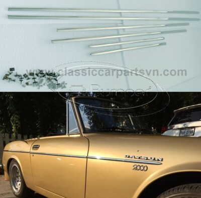Trims line Datsun Roadster Fairlady 1600 2000 year 1967 to 1970
