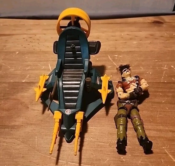 Dreadnok Air Skiff 1987 GI Joe Zanzibar V1 Vintage Hasbro