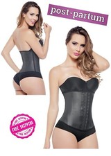 Faja Colombiana Postpartum After Surgery Reductora Abdomen Workout Latex Girdle