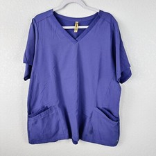 Wink PRO Women's Four Pocket V-Neck Scrub Top Size 2x