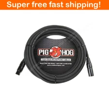 Pig Hog PHM30 XLR High Performance 8mm Microphone Cable, 30Ft - New