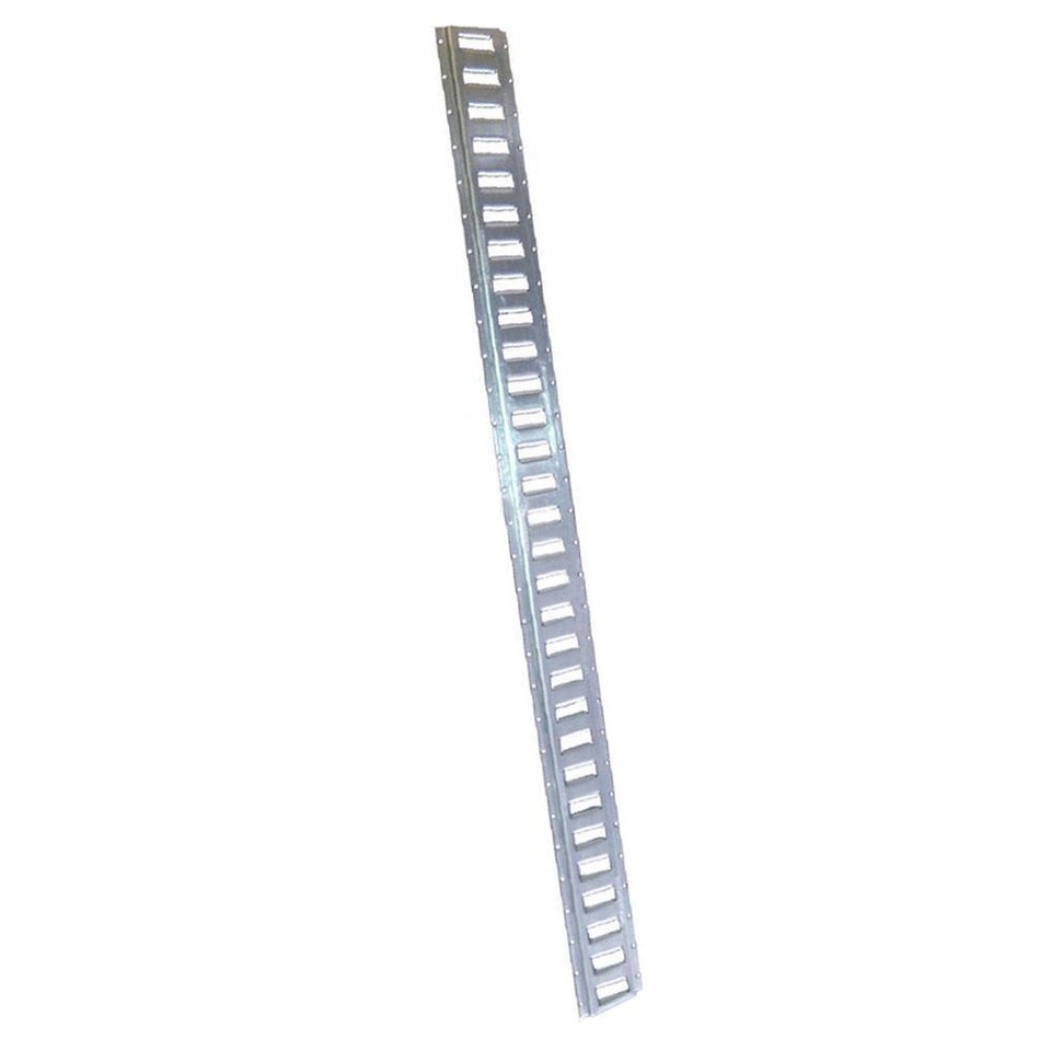 E-Track Tie-Down Kit 4 Galvanized 8' Horizontal E Track Rails 8 End Ca