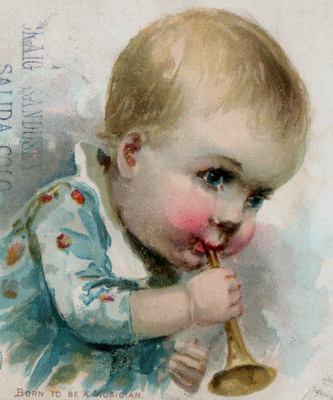 1880s Craig Sandusky Salida, CO Clark's ONT Thread Baby & Musical Instrument 3C