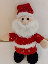 Santa Plush Stuffed Animal Christmas Holiday Decor 9"