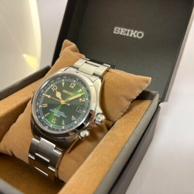 Seiko Alpinist 6R15-00E1 Automatic with replacement strap Fashion