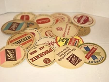 Vintage Beer Beverage Coasters Mixed Lot of 18