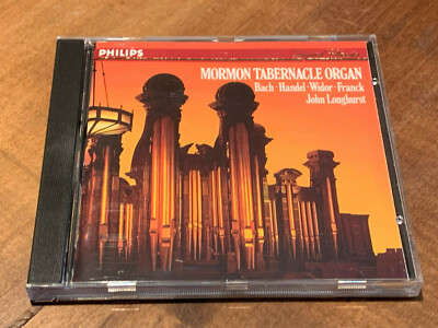 Mormon Tabernacle Organ JOHN LONGHURST ORIG PHILIPS CD 412217-2
