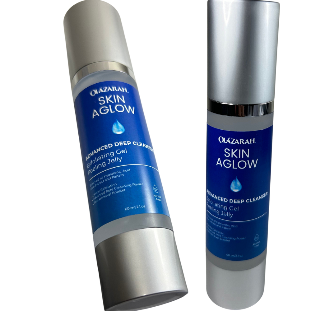 SKIN Aglow Advanced Deep Cleanser Exfoliating Gel w/Peeling Jelly for Skin Renew
